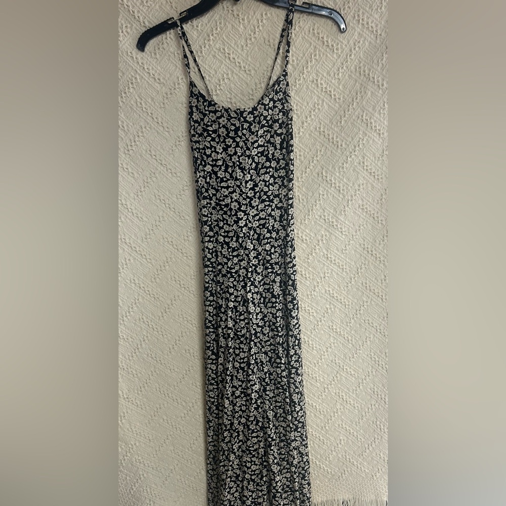 The Limited Monochrome Floral Maxi Dress